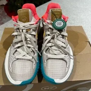 Men’s Shoe Size 5.5 BRAND NEW Nike Kyrie 4 N7 natural/yellow/teal Nike | Shoes | Mens Shoe Size 55 Brand New Nike Kyrie 4 N7  main image 4